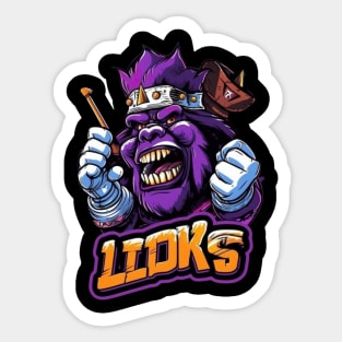 Crazy Cool Monkey Sticker